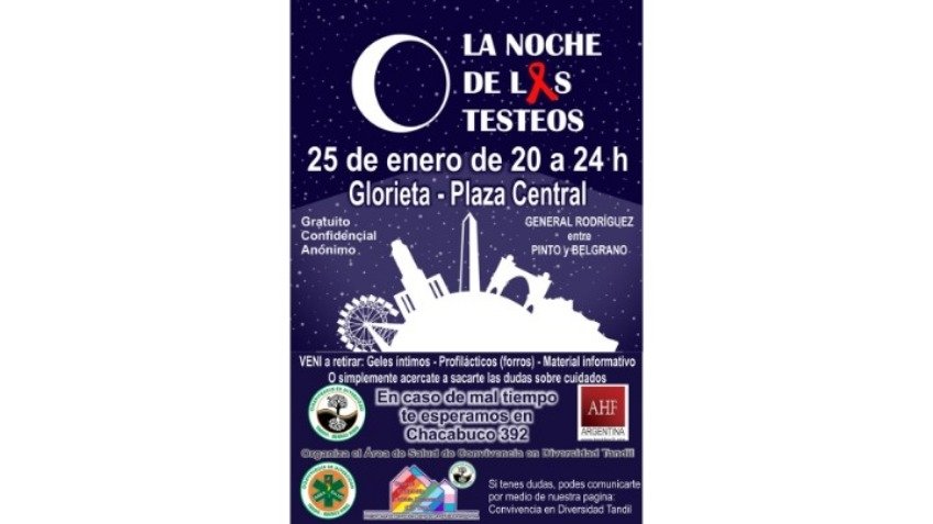 La noche de los testeos